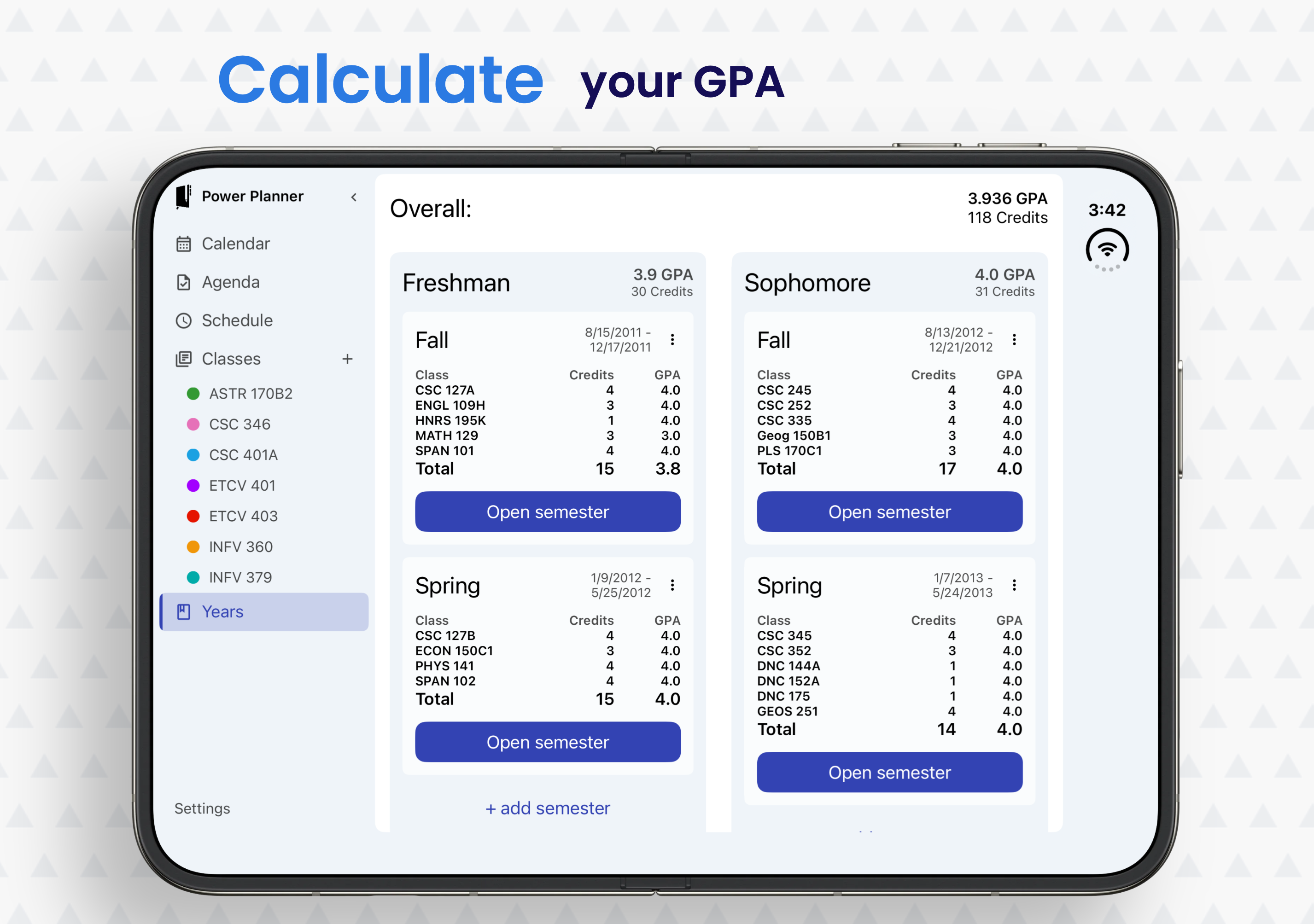 Power Planner on iPhone Duo screenshot 5