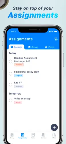 Pocket Schedule Planner create class screenshot